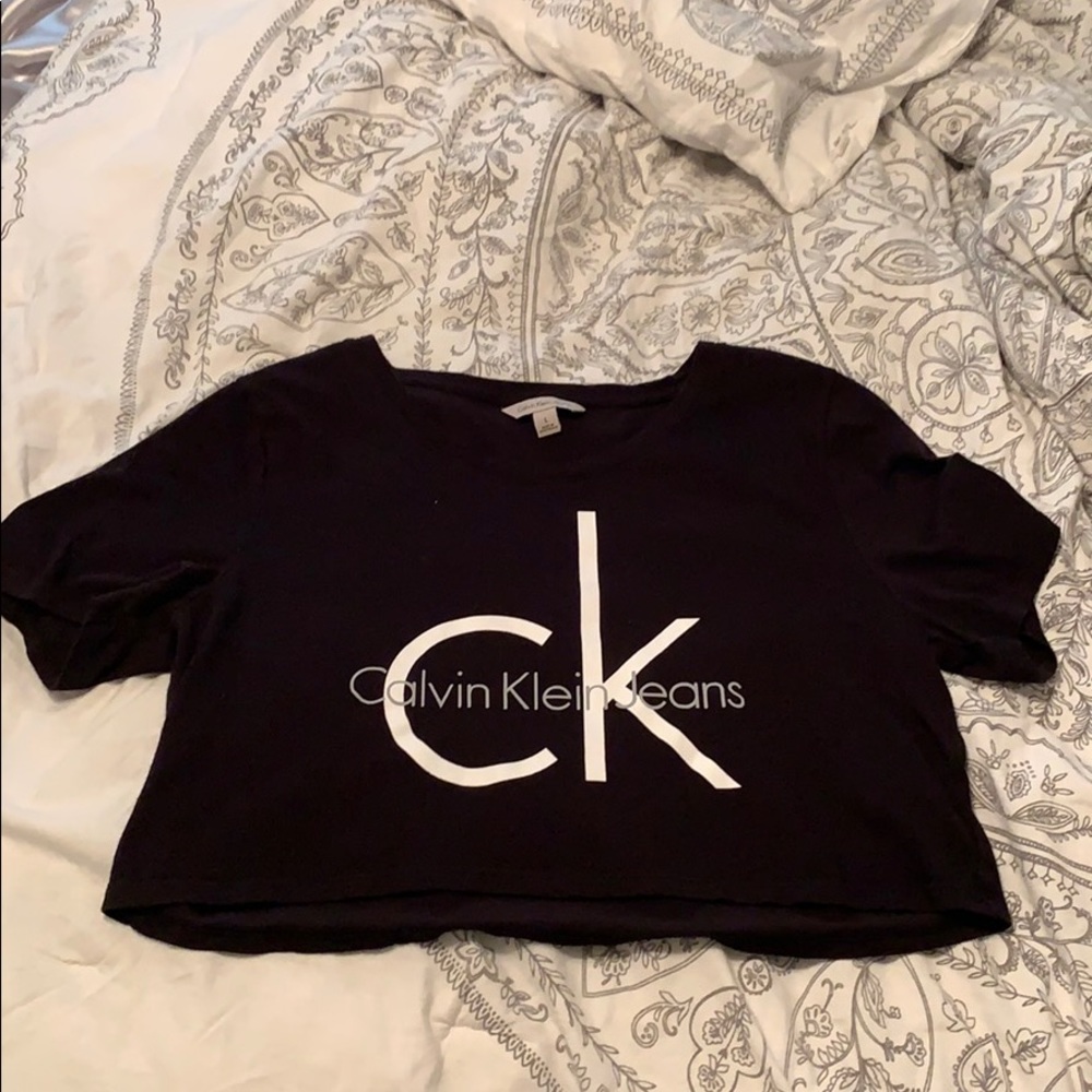 Black Calvin Klein Tee